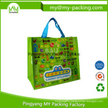 Promotional Competitive Price BOPP Coated PP Woven Shopping Bag